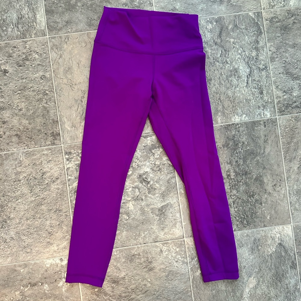 Lululemon Align Vibrant Purple High-Waisted Leggings